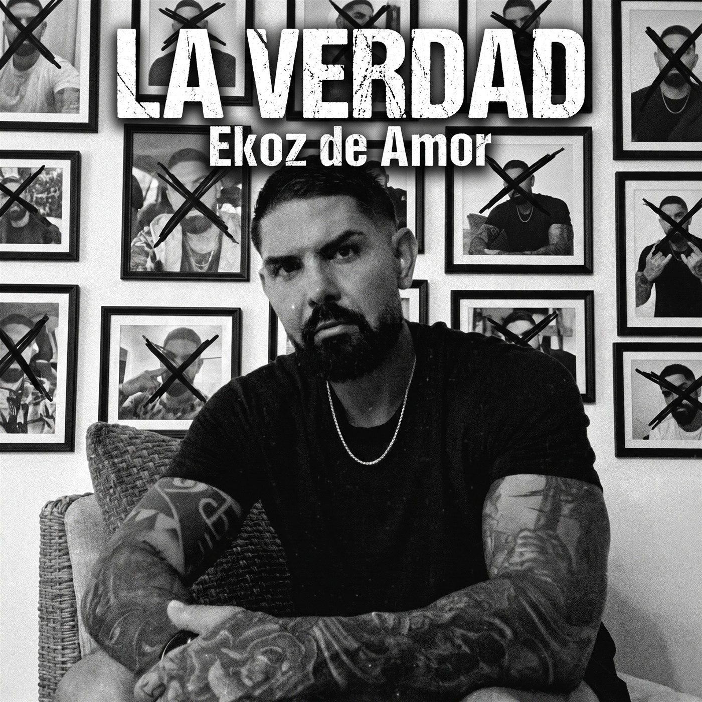 Portada del álbum La Verdad de Edwin Ekoz De Amor