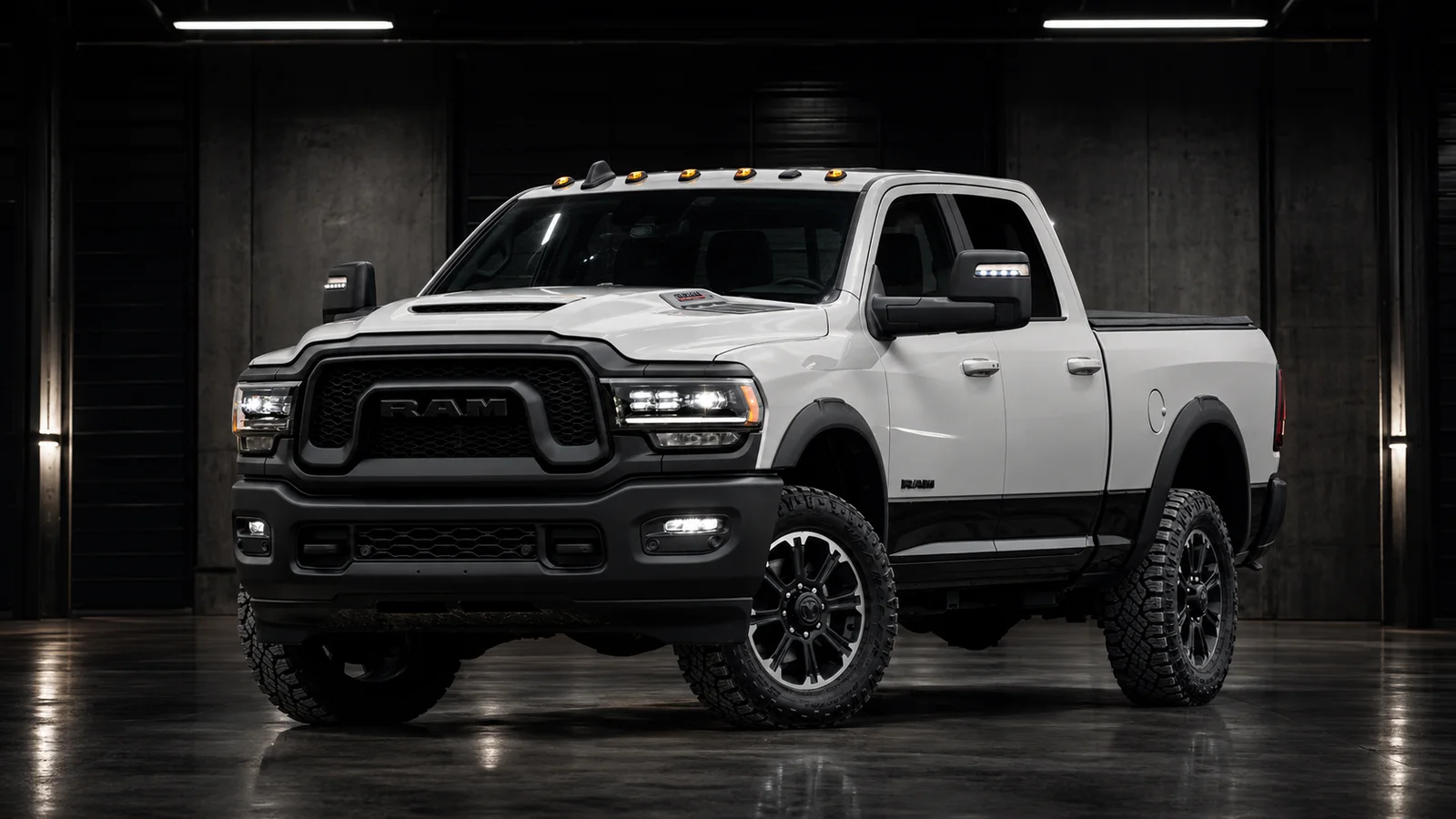 RAM Rebel 2500 White
